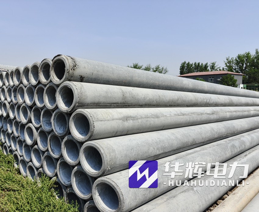 翁田镇12米水泥电线杆